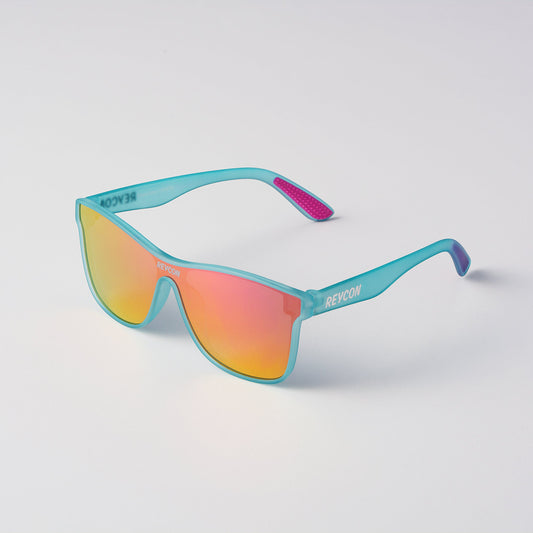 Lunettes de soleil polarisées Reycon Venture rose et bleu